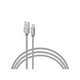 Дата кабель USB 2.0 AM to Lightning 2.0m CBGNYL2 grey Intaleo (1283126477669) - зображення 1