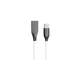 Дата кабель USB 2.0 AM to Type-C 1.0m white PowerPlant (CA910717) - зображення 1