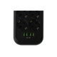 Мережевий фільтр живлення ColorWay CW-CHE64B, 6 розеток/4USB Black (CW-CHE64B) - изображение 7