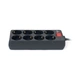Мережевий фільтр живлення REAL-EL RS-8 Protect 5m, black (EL122300024) - изображение 5