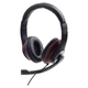 Навушники Gembird MHS-03-BKRD Black/Red (MHS-03-BKRD) - зображення 1