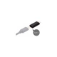 Перехідник Lapara Micro USB Male to USB 3.1 Type-C Female black (LA-MaleMicroUSB-TypeC-Female black) - зображення 2