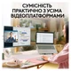 Веб-камера Logitech Brio 100 Full HD Rose (960-001623) - изображение 7