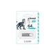 USB флеш накопичувач Wibrand 64GB Irbis Silver USB 2.0 (WI2.0/IR64U3S) - изображение 2