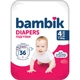Підгузки Bambik Medium MAXI Розмір 4 (7-18 кг) 36 шт (4823071652277) - изображение 1