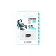 USB флеш накопичувач Wibrand 64GB Scorpio Black USB 2.0 (WI2.0/SC64M3B) - зображення 2