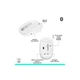 Мишка Logitech M196 Bluetooth Off-White (910-007460) - изображение 11