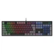 Клавіатура GamePro MK105B LED Red Switch USB Black (MK105R) - изображение 1