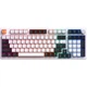Клавіатура GamePro MK170W Hot-Swap Red Swich RGB USB UA White (MK170W) - изображение 1