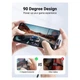 Дата кабель USB 2.0Type-C to Type-C 3.0m 60W US255 90-degree Angle Black Ugreen (80714) - изображение 5