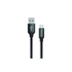 Дата кабель USB 2.0 AM to Type-C 1.0m 2.1А black ColorWay (CW-CBUC003-BK) - изображение 1