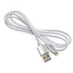 Дата кабель USB 2.0 AM to Lightning 1m nylon silver Vinga (VCPDCLNB1S) - изображение 3