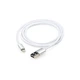 Дата кабель USB 2.0 AM to Lightning 1m nylon silver Vinga (VCPDCLNB1S) - изображение 6