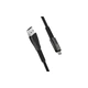 Дата кабель ColorWay USB 2.0 AM to Type-C 1.0m zinc alloy + led black (CW-CBUC035-BK) - изображение 5