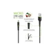 Дата кабель USB 2.0 AM to Micro 5P 2.0m CBFLEXM2 black Intaleo (1283126521430) - изображение 4