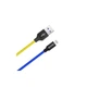 Дата кабель USB 2.0 AM to Lightning 1.0m National ColorWay (CW-CBUL052-BLY) - изображение 2