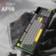 Клавіатура Ajazz AF98 USB UA Black/Grey/Yellow (AF98-BGY) - зображення 6