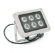 Інфрачервоний прожектор ІЧ Voltronic GYIR6 на 6 діодів, 12V, 24W, IP66, 850Нм, до 50м, кут 120 - зображення 1