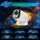 Проектор HY260 Pro (Android 11, 4K, 200 Ansi, Bluetooth + WiFi6, 1080P, 1Gb+8Gb) Білий - зображення 2