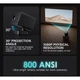 Проектор + 3D Game P50Max (800 Ansi, Bluetooth + WiFi, 1080P, 2Gb+16Gb) Білий - зображення 6