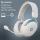 Навушники GamePro Asgard Freya Pro Wireless White/Blue (HSW201WB) - изображение 7