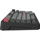Клавіатура GamePro Asgard Drakkar Keychron Super Red Switch Wireless/Bluetooth/USB UA Black (MK305BK) - зображення 3