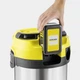 Karcher Пилосос професійний акумуляторний Karcher WD 3-18 S V-17/20 18В 110мБар контейнер 17л без АКБ та ЗП - зображення 6