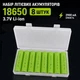 Акумулятори 18650 BAK Li-ion 3.7V 2900 мА·г, набір 8 шт у кейсі - зображення 1
