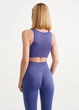 Бесшовный женский топ с эффектом push-up из микрофибры Giulia TOP SHAPE S/M Blue-marlin, Бесшовный топ - изображение 6