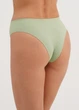 Трусы бразилиана женские бесшовные в рубчик Giulia BRASILIAN BRIEFS RIB S/M Green-kohlrabi, Трусы бразилиана с высокой посадкой - изображение 6