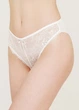 Жіночі труси бразиліана мереживні Giulia Albina 2309/21 S White-whisper white - изображение 1