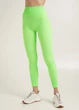 Легінси жіночі спортивні в рубчик з моделювальним швом Giulia LEGGINGS RIB S/M Green-green neon - зображення 1