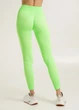 Легінси жіночі спортивні в рубчик з моделювальним швом Giulia LEGGINGS RIB S/M Green-green neon - зображення 3