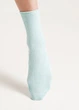 Шкарпетки жіночі бавовняні в рубчик Giulia WS3 FASHION 060 36/40 Blue-pastel turquoise - зображення 2