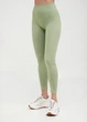 Безшовні легінси жіночі з мікрофібри Giulia LEGGINGS 02 L/XL Green-kohlrabi - зображення 1