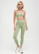 Безшовні легінси жіночі з мікрофібри Giulia LEGGINGS 02 L/XL Green-kohlrabi - зображення 2