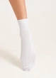 Шкарпетки жіночі класичні з люрексом Giulia WS3 CLASSIC LUREX 36/40 Multicolor-white silver високі - зображення 5