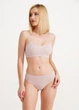 Бесшовний топ в рубчик на тонких бретелях Giulia CAMI TOP RIB L/XL Pink-burnished lilac, Бесшовний топ - изображение 6