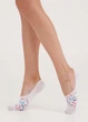 Классические женские подследники Giulia WF1 FASHION SET 2404 36/40 White-white, носки кроткие - изображение 9