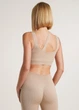 Топ женский с ассиметричными бретелями Giulia TOP RIB CO M/L Beige-nude, Топ женский - изображение 7