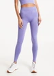 Безшовні легінси жіночі з мікрофібри Giulia LEGGINGS 02 S/M Violet-very peri - зображення 6