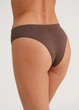 Труси бразиліана жіночі безшовні в рубчик Giulia BRASILIAN BRIEFS RIB S/M Brown-deep taupe, трусики з мікрофібри - зображення 5