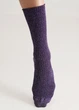 Шкарпетки жіночі класичні в рубчик з люрексом Giulia WS4 LUREX RIB 001 36/40 Violet-violet indigo - зображення 2
