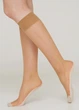 Жіночі гольфи з бавовняними підслідниками Giulia FOOTIES STYLE KNEE-HIGH 20 one size Beige-daino - изображение 6