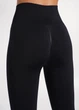 Женские бесшовные легинсы с пуш-ап Giulia LEGGINGS SPORT SHAPE S/M Black, спортивные, моделирующие - изображение 9