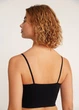Безшовний топ на тонких бретелях Giulia CAMI TOP GRAIN L/XL Black-black - зображення 3