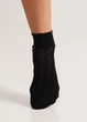 Женские короткие носки с сетчатым плетением Giulia WS1 AIR 011 36/40 Black-nero черные носки сетка - изображение 5