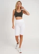 Женские велосипедки в рубчик Giulia TRACKS RIB one size White-white, легинсы, спортивные - изображение 8
