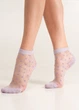 Шкарпетки жіночі прозорі в горошок Giulia WS2 CRISTAL 077 36/38 Violet-lilac - изображение 1