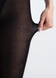 Жіночі теплі колготи з бавовни Giulia MICROCOTTON 100 5 Black-nero - изображение 5